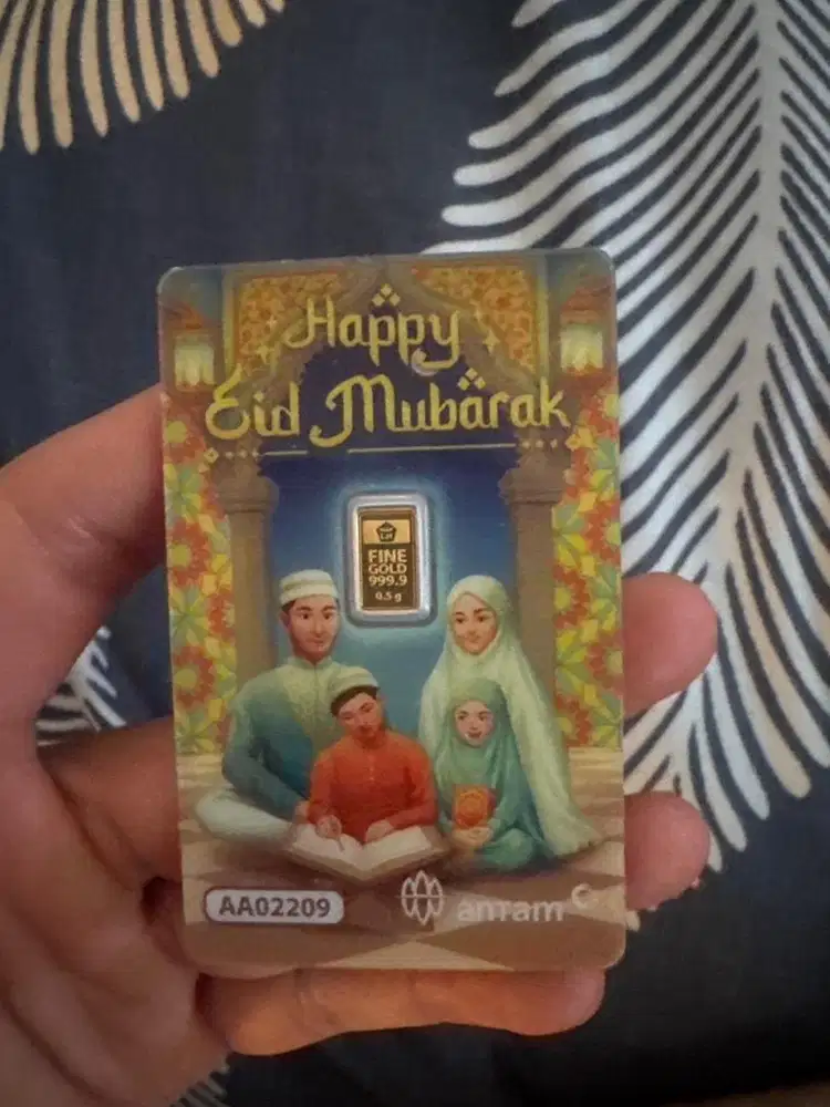 Antam 0,5 gr edisi eid