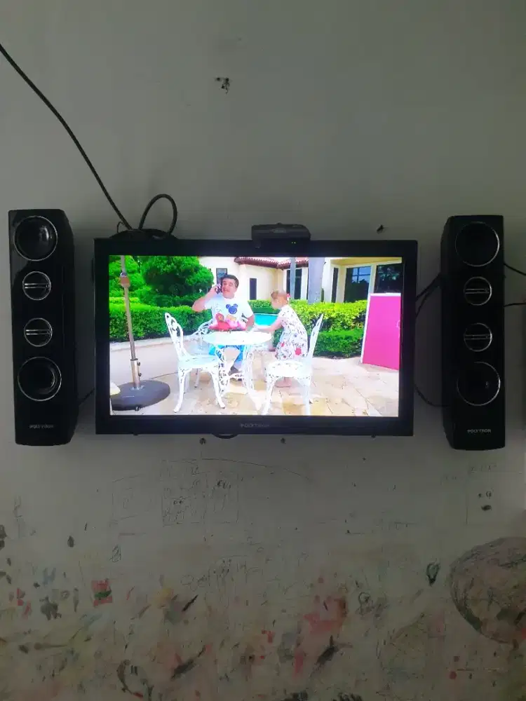 Tv polytron+homtheater+setbox android
