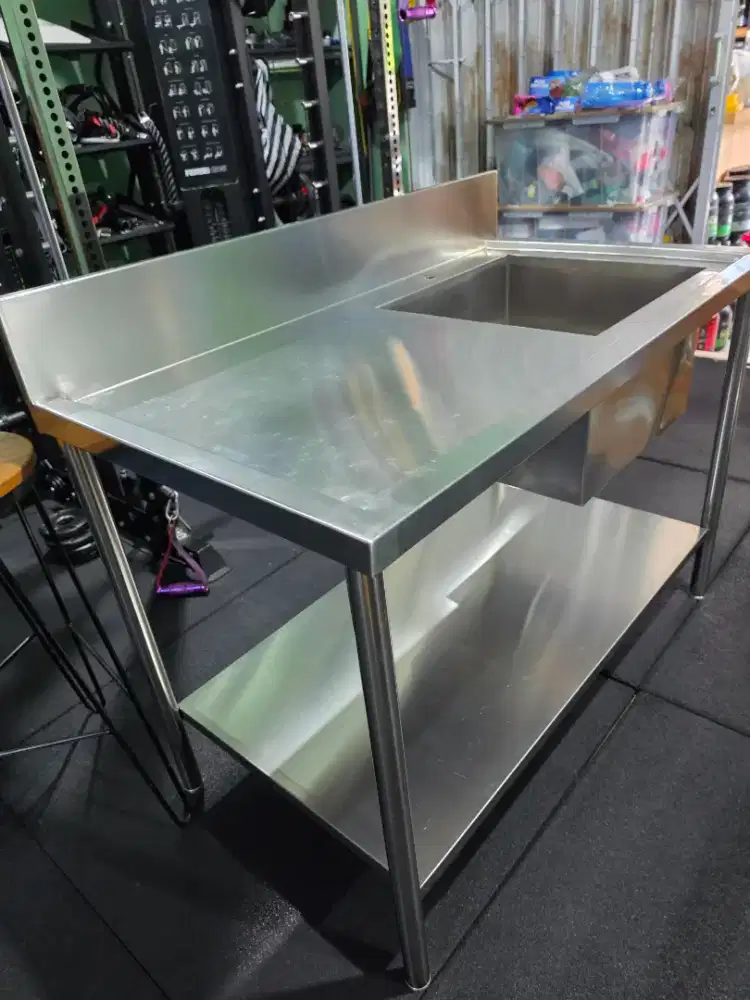 Meja Washtafel Stainless Steel