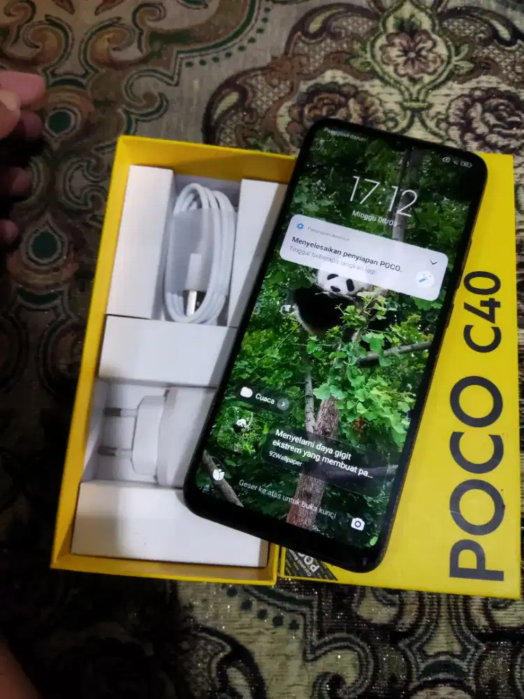 Poco c40.. 3/32.. Fulset hrg terjangkau abiss