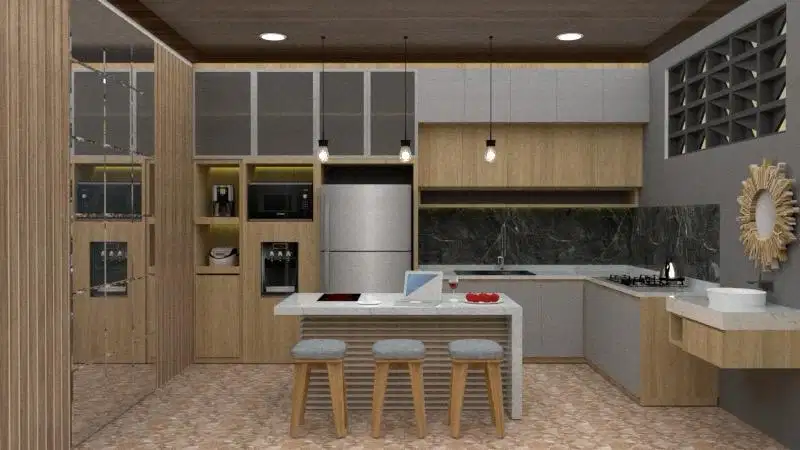 Kitchenset murah, interior design