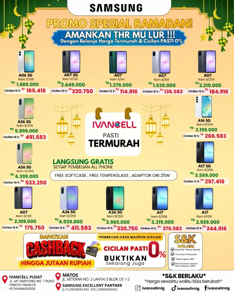 SAMSUNG GALAXY A36 5g free adapter