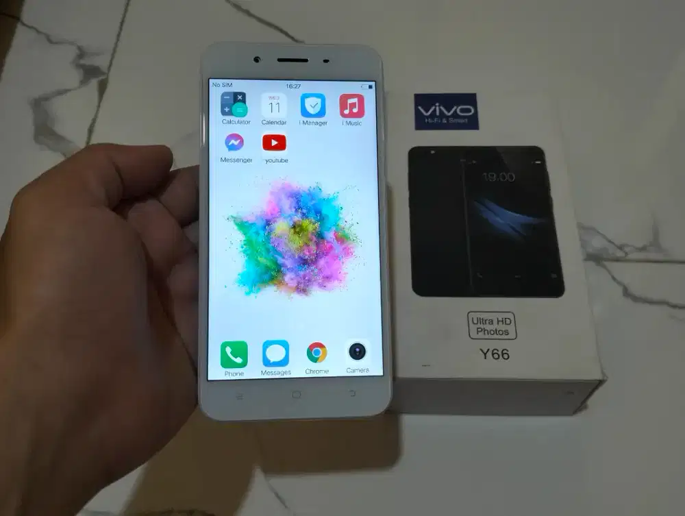 BUTUH UANG VIVO Y66 RAM 4GB / 64GB 4G LTE Duos 5,5in Mulus batre Awet