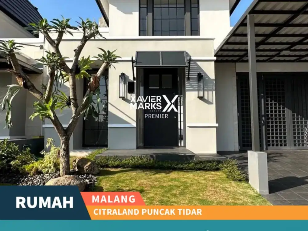 Dijual Rumah Baru Premium Dekat Ma Chung di Citraland Puncak Tidar Malang