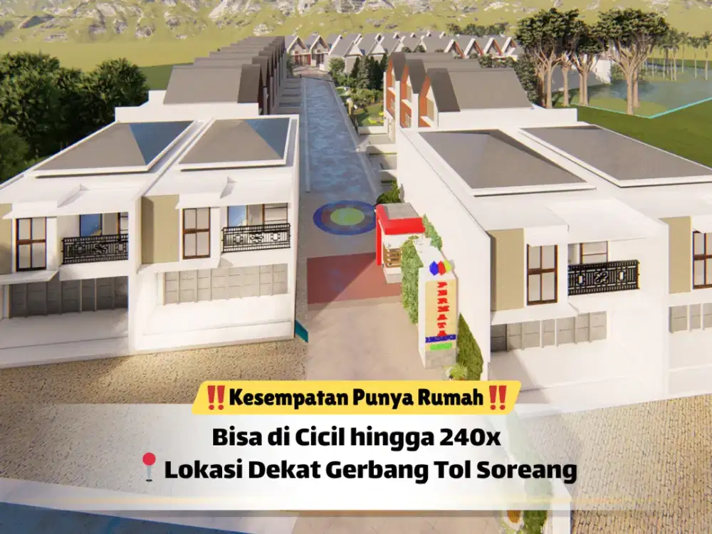 Rumah Nyaman untuk Keluarga di Soreang
