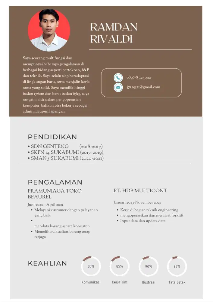 Saya sedang mencari pekerjaan,jika ada tolong hubungi/wa ,089683123322