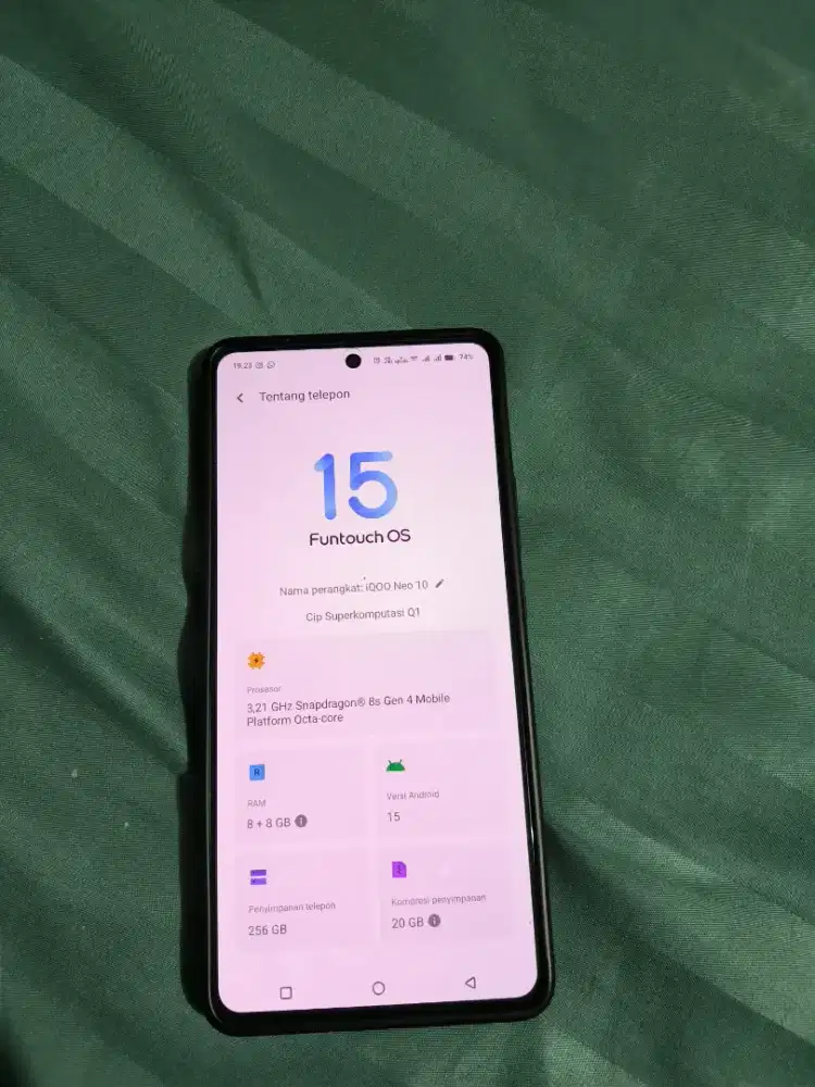 Iqoo Neo 10 8/256 Hitam