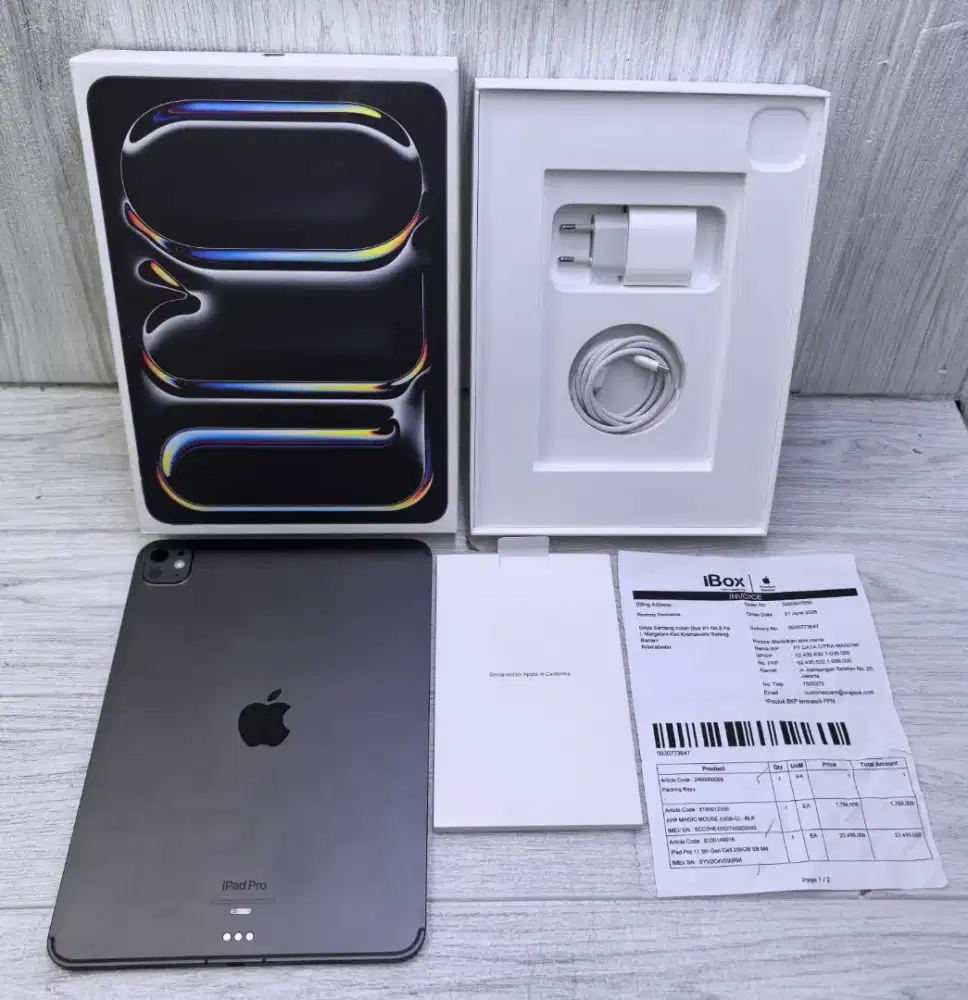 Ipad Pro M4 11inc 256 Black Cell Ibox Second