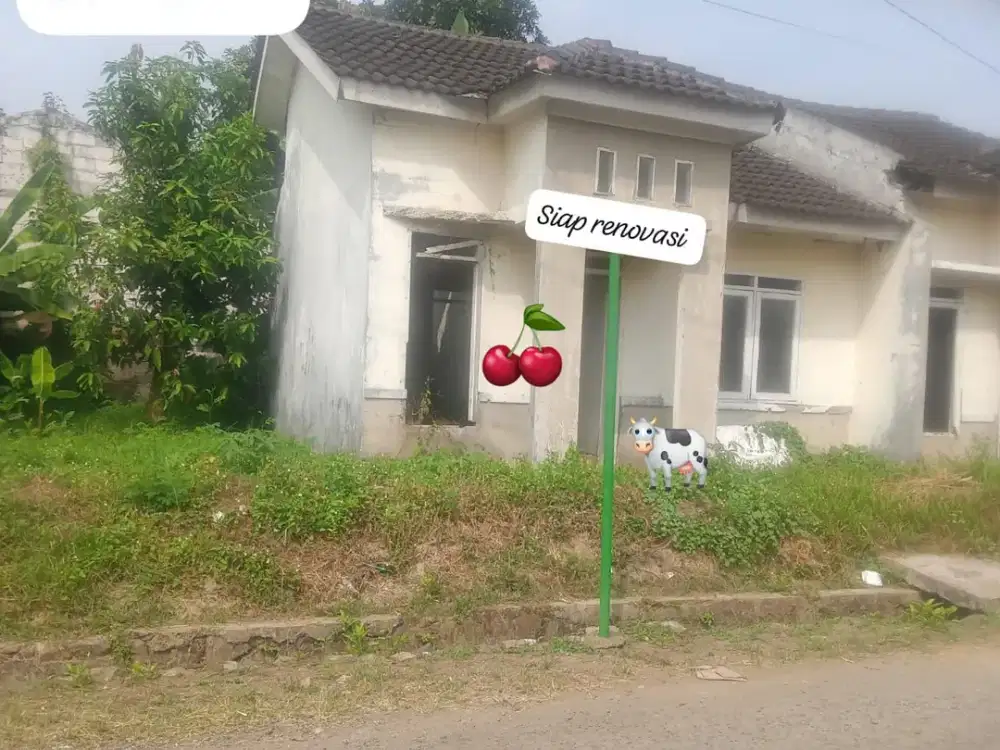 Dijual Rumah Hoek Butuh Renovasi di Citra Indah City 5783W
