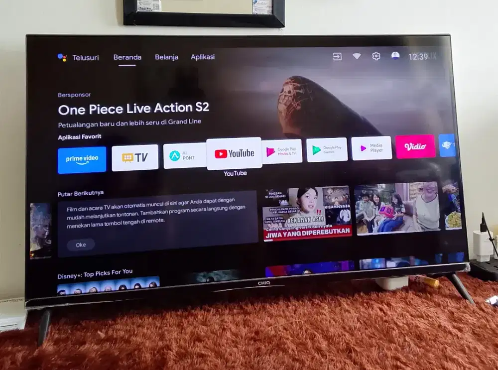 TV Changhong Android 40 inch