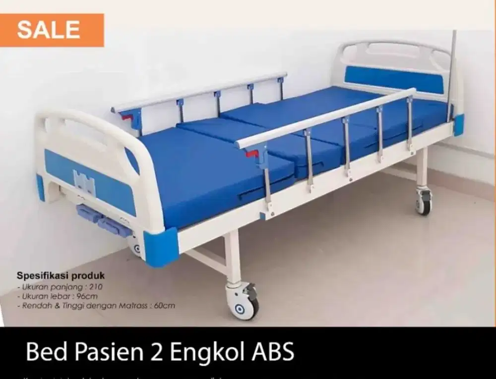 JUAL BED PASIEN 2 CRANK MURAH