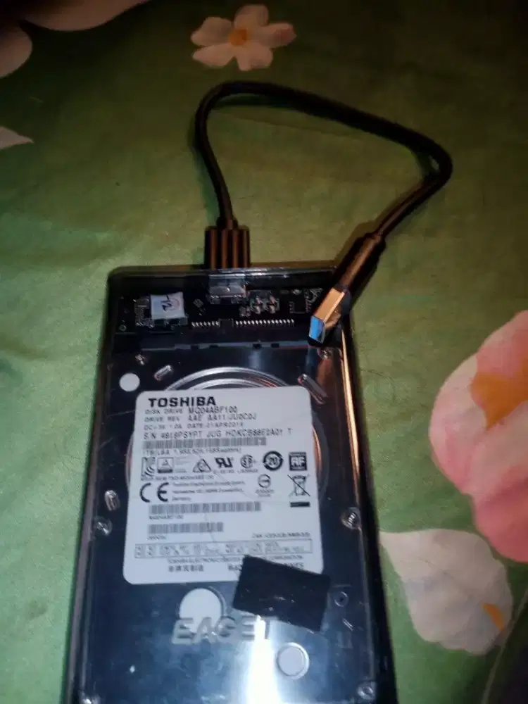 HARDISK EXTERNAL 2,5'  USB3 1TB/1000GB NO GOOD CONDITION JAKSEL