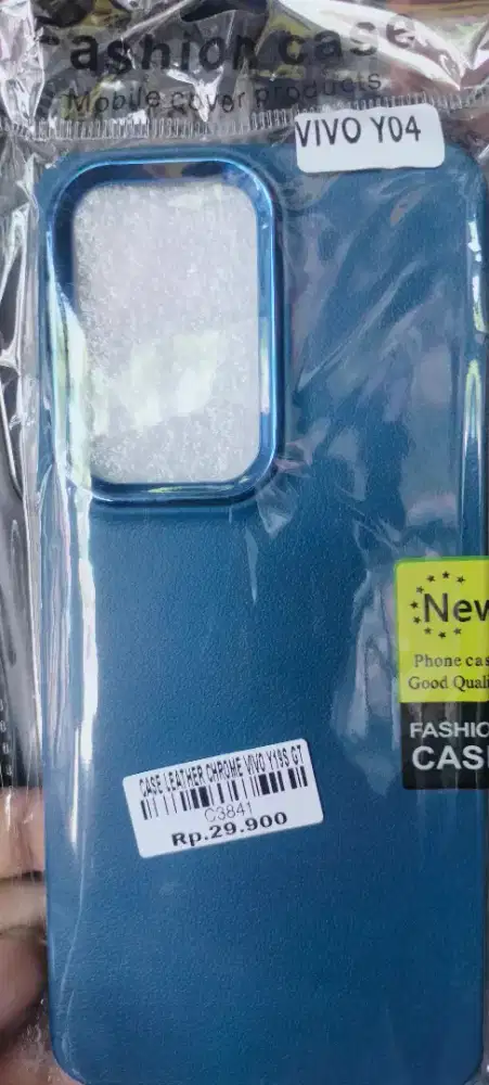 CASE LEATHER CHROME VIVO Y04