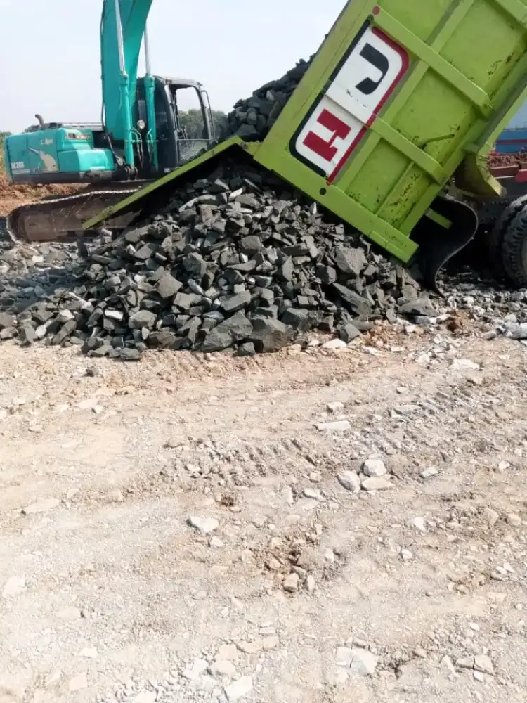 Sirdam split sirtu basecourse limestone makadam pasir pasang