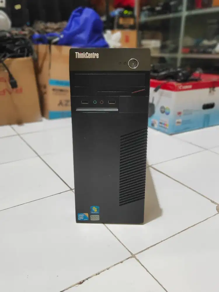 Cpu/Komputer Built Up Lenovo M70E, Intel Core2Duo E7600