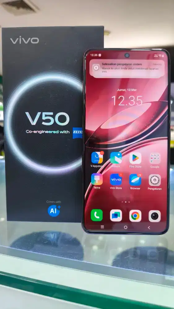 Vivo V50 5G 12/256 Bekas Garansi sampai Agustus 2026