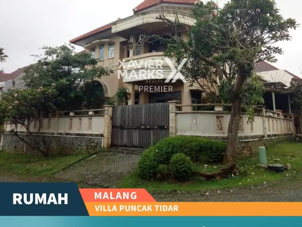Termurah Disewakan Rumah Furnished di Villa Puncak Tidar Malang