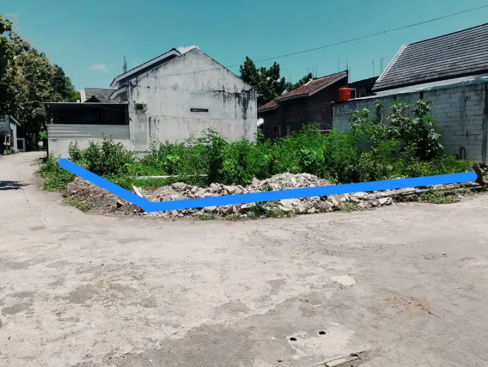 Tanah murah dekat ke kampus UMY di area kasihan Bantul Yogyakarta