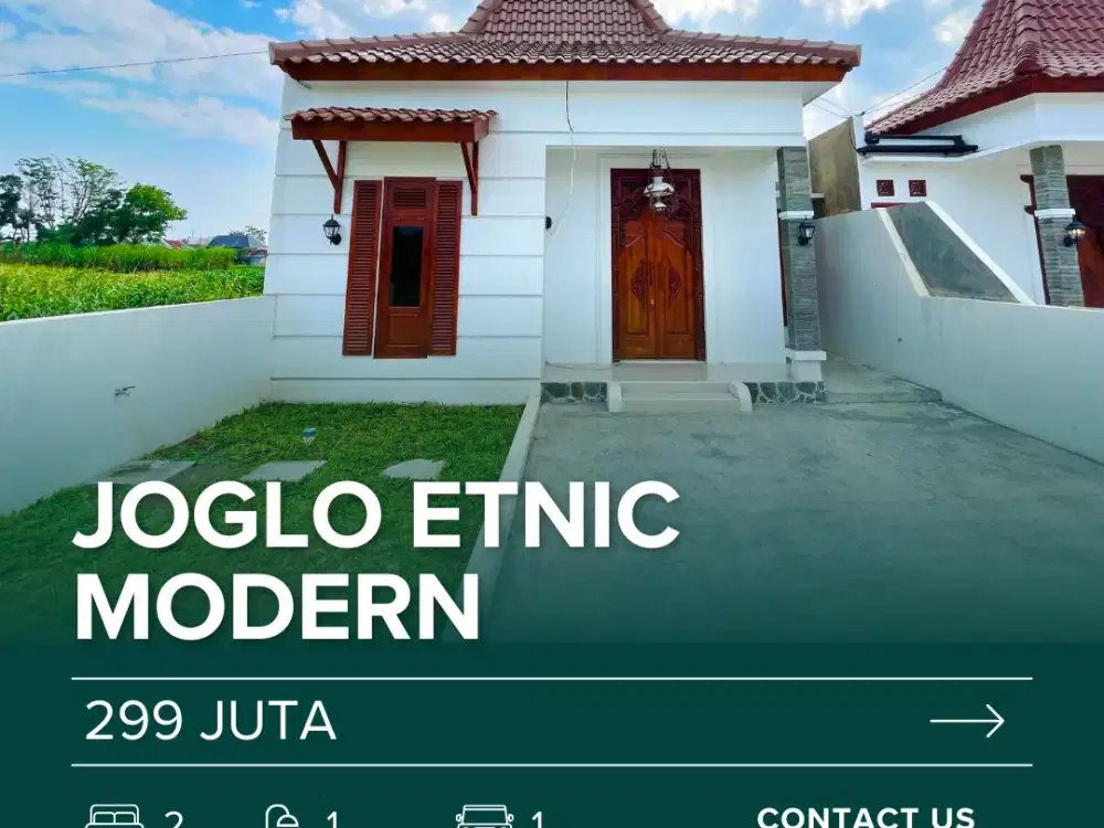 Big Sale Idul Fitri! Rumah Sleman Timur Cuma 299 Juta!