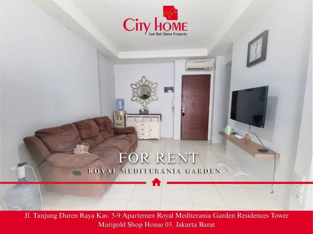 Disewakan Cepat Apartemen 3BR Furnished, Tanjung Duren