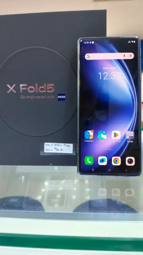 Vivo X Fold 5 16/512 Bekas Garansi sampai Agustus 2026