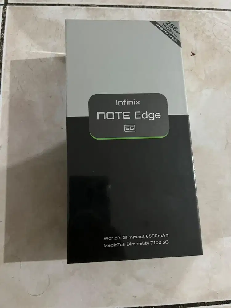 Infinix note edge ram 8/256 Gb new segel BNIB
