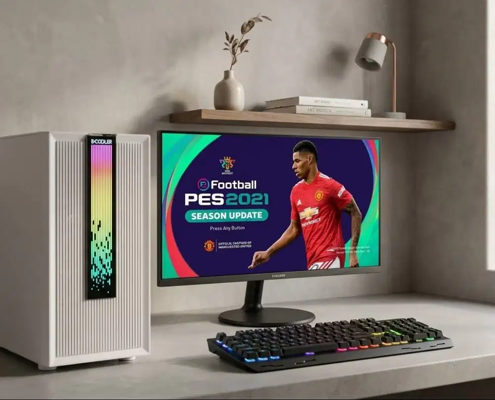 PC Fullset i5 12400f/Ram 16GB SSD 256GB/ RX 580 8GB / Monitor 24