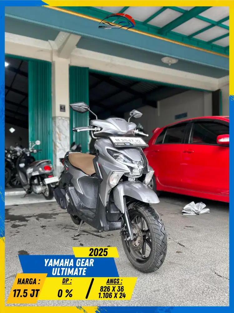 YAMAHA GEAR ULTIMA 2025 PLAT M GASS LURR HIKMAH MOTOR KEPUH MALANG