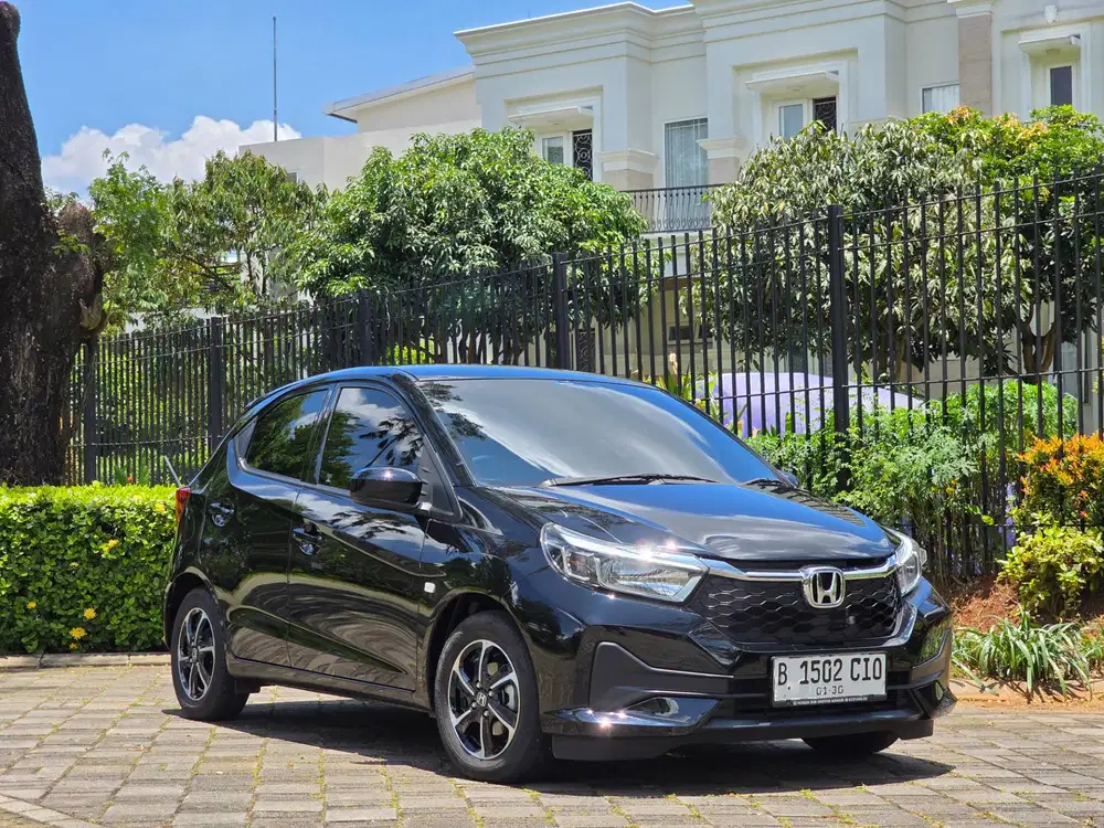 KM.4.RB|RASA BARU| BRIO E CVT 1.2 AT 2025 NIK'2024 HITAM PERFECT !!