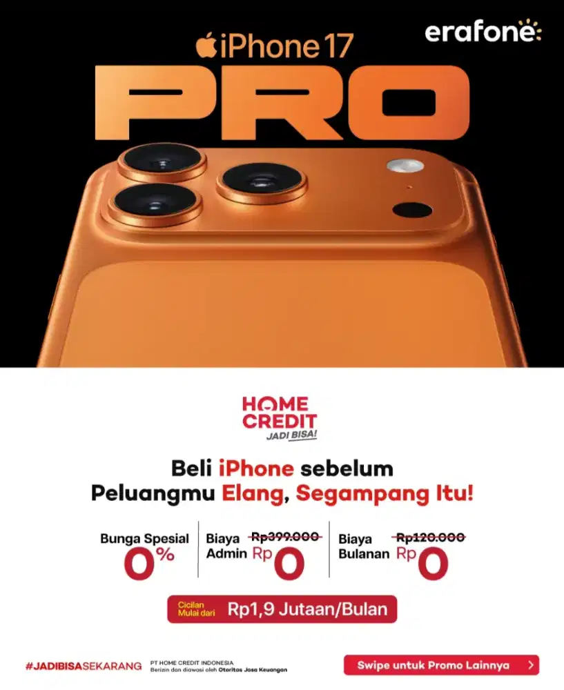 HANDPHONE IPHONE 17 PROMAX