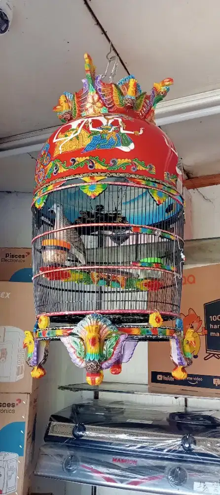 Di jual sangkar perkutut mulus 600.000