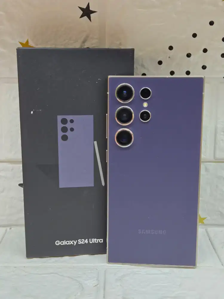 Samsung S24 ultra 12/512 violet second resmi