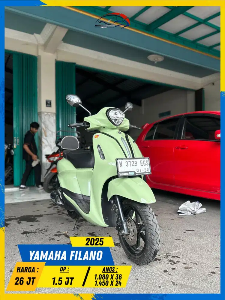 YAMAHA GRAND FILANO 2025 ISTIMEWA MASZEHH HIKMAH MOTOR KEPUH MALANG