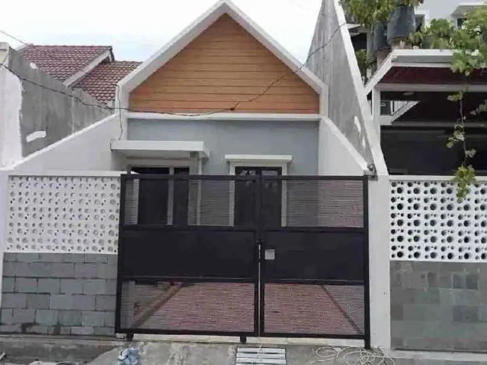 Free Biaya BPHTB‼️Jual Rumah Baru Siap Huni Wonorejo Selatan Surabaya