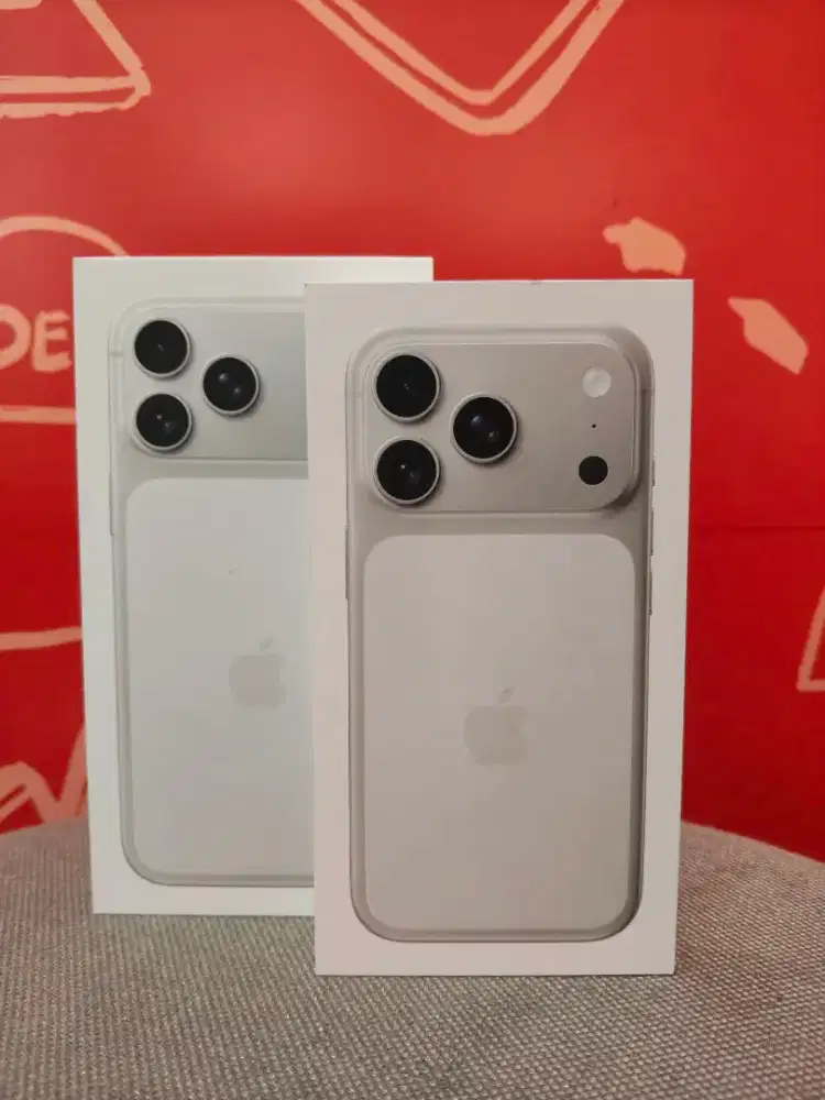 IPHONE 17 PRO 256 SILVER CASH/CICILAN BISA TANPA DP