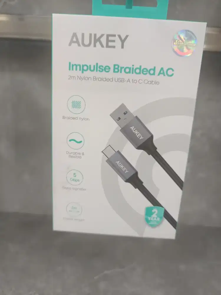 AUKEY ImPulse Braided AC A to C