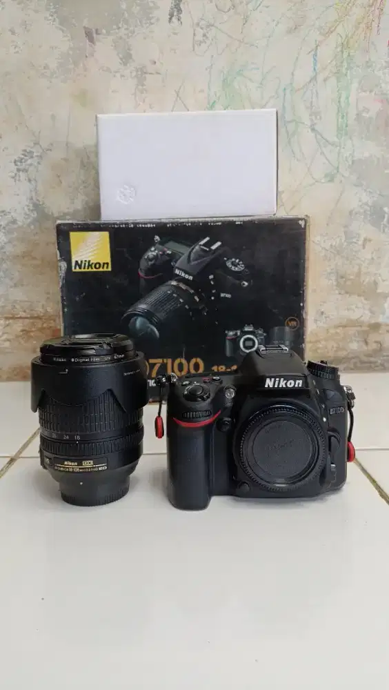 Nikon D7100 + AFS 18 105MM Fullset Mulus