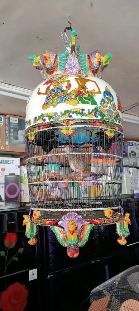 Di jual sangkar perkutut mulus 600.000