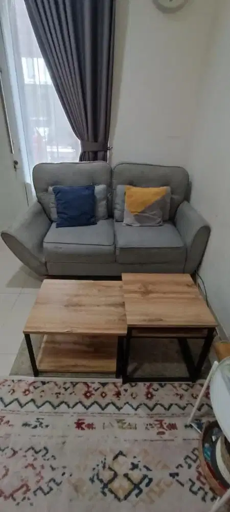 Forsale sofa + meja dekoruma