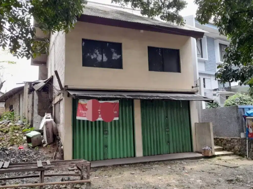 Jual Cepat Ruang Usaha 2 Lantai Di Jalan Utama Dekat Fly Over Cileungsi