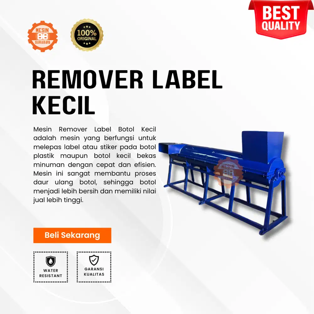 MESIN REMOVER LABEL KECIL