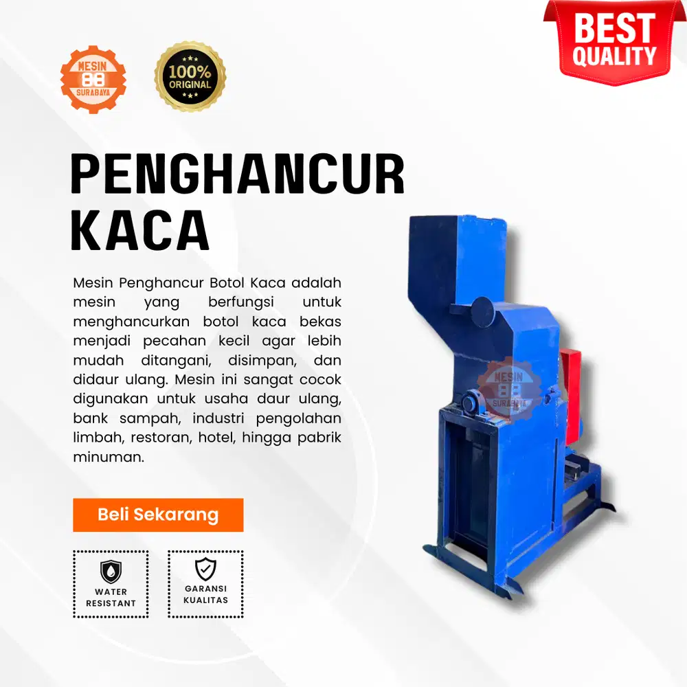 MESIN PENGHANCUR KACA