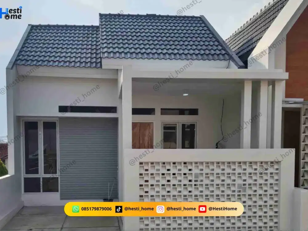 Unit terakhir Perum Pudakpayung Townhouse Termurah di Banyumanik, Pesan Bangun Custom denah