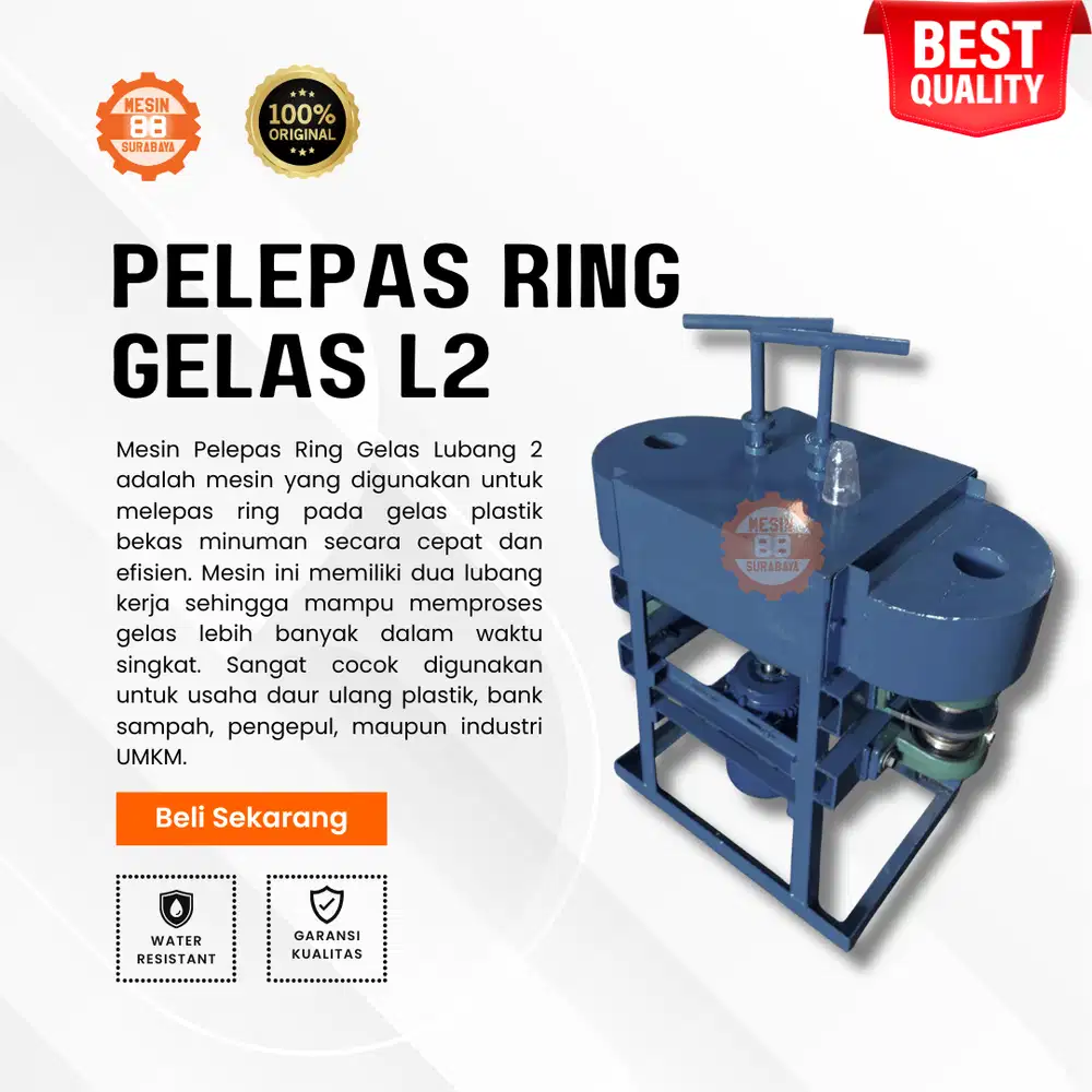 MESIN PELEPAS RING GELAS LUBANG2