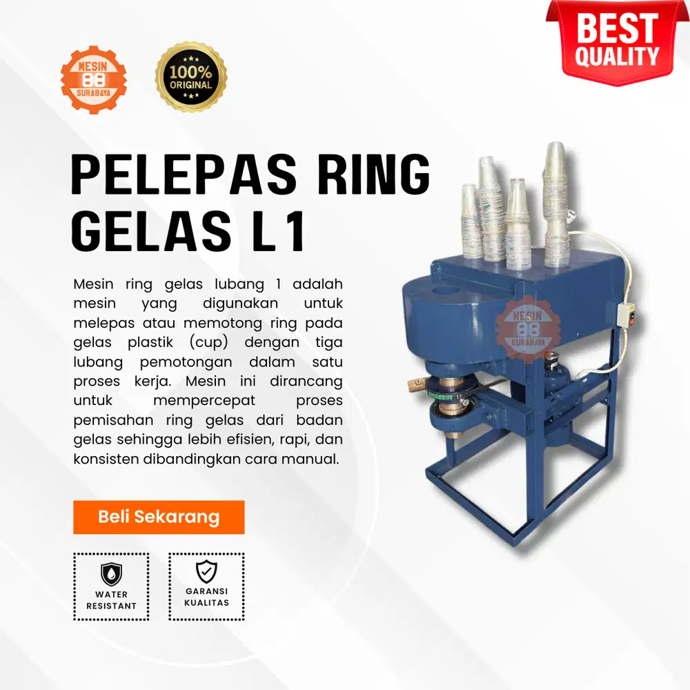 MESIN PELEPAS RING GELAS LUBANG1