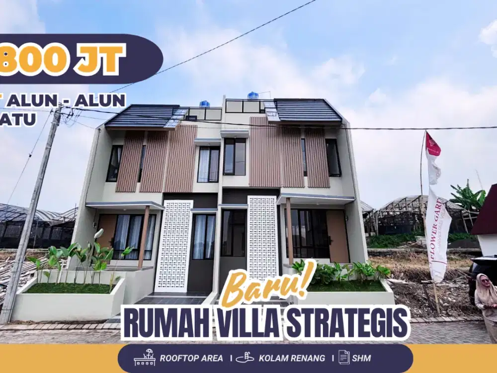 Dijual Villa Eksklusif di Batu – Lokasi Strategis Dekat Tempat Wisata