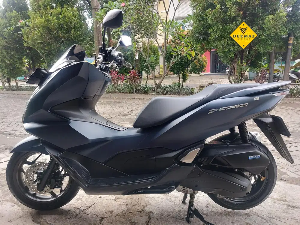 (DP 800 Rb)‼️ Honda PCX 160 CBS Biru 2024 Cash, Kredit & Tukar Tambah