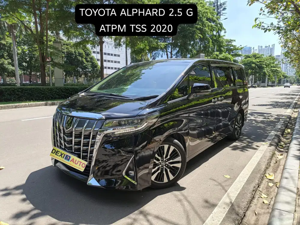 (KM45000)TOYOTA ALPHARD G ATPM TSS 2021 NIK 2020 ISTIMEWA KM RENDAH