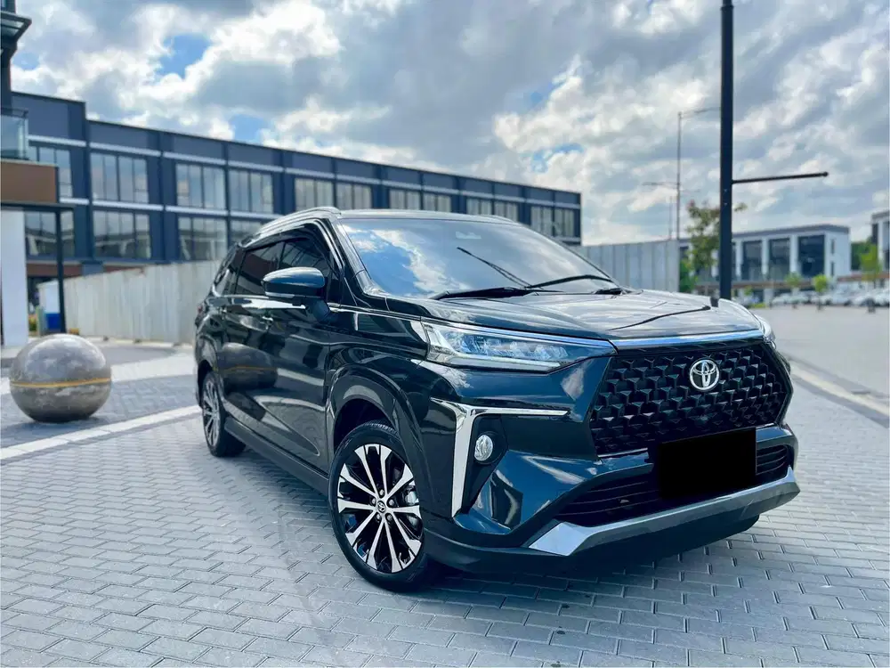 (KM 27 RIBU) Toyota Veloz Q TSS CVT Hitam 2023 SANGAT TERAWAT