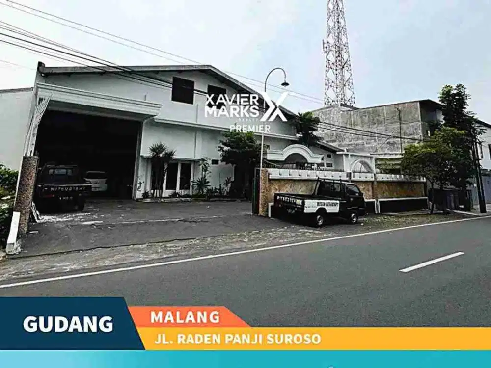 DIJUAL GUDANG STRATEGIS FULL FASILITAS DI PANJI SUROSO, BLIMBING MALANG
